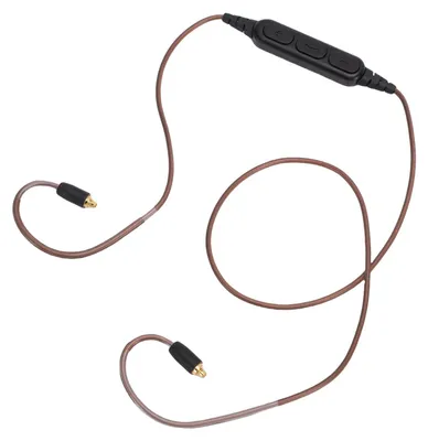 Produktbild von Bluetooth-Adapterkabel für Sennheiser IE300, IE600 und IE900 MMCX-Kopfhörer – wiederaufladbare Ohrhörer mit Bluetooth-Adapterkabel und Mikrofon