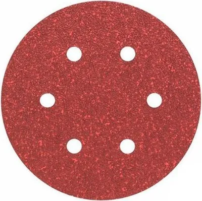 Image de Disque papier velcro rigide VC153 6 trous HERMES - Ø150 - G.150 - EB27 - 6119309