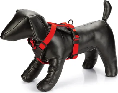 Produktbild von Karlie Art Sportiv Premium Y-Geschirr - Hundegeschirre - Nylon - Rot - 38-48x2 cm