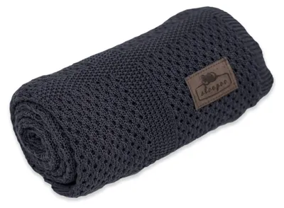 Immagine prodotto di Coperta in bambù Sleepee, ultra morbida, motivo "Lovely Graphit" - per neonati, ipoallergenica, 0+