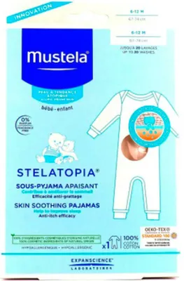 Produktbild von Mustela Skin Soothing Pajamas Stelatopia 6-12 Months
