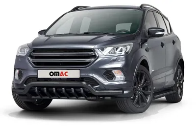 Obrázok produktu pre Ochranný kryt predného nárazníka pre Ford Kuga 2017-2025 s ABE oceľou čierny