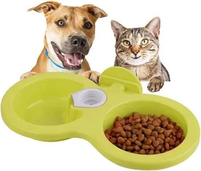 Produktbild von Tierfutterbox für Haustiere - wasserfutterbox für Hunde, Katzen, Kaninchen und Vogel - fassschließer Entwurf - Käfige - grün.