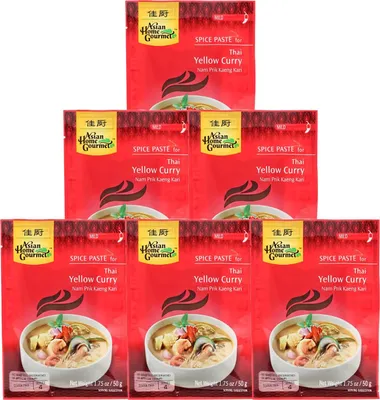 Produktbild von AHG Currypaste GELB 6x50g