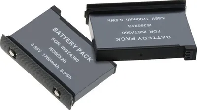 Produktbild von 2er-Pack 3,85 V 1700 mAh Kamera-Akku für Insta360 one X2