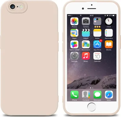 Produktbild von Cadorabo Hülle für Apple iPhone 6 PLUS / 6S PLUS Schutz Hülle in Rosa TPU Silikon Etui Case Handyhülle