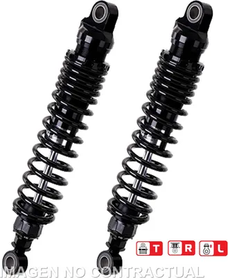 Produktbild von Federbein Z362-Serie Stereo hinten Black Edition für Kompatibel mit TRIUMPH Street Scrambler 900 (17-22) RZ362-350TRL-49-B