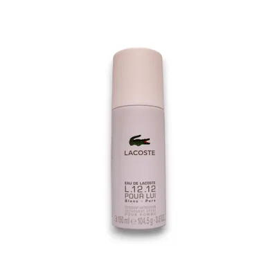 Produktbild von Lacoste, Eau de Lacoste L.12.12 Blanc, Deodorant Spray, For Men, 150 ml