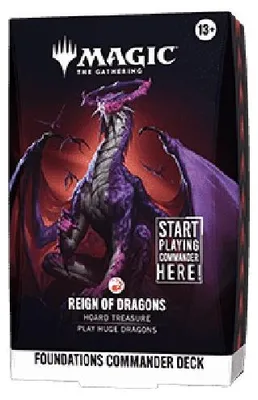 Image de Magic: The Gathering Commander : Fondements : Règne des dragons - Commander Décembre