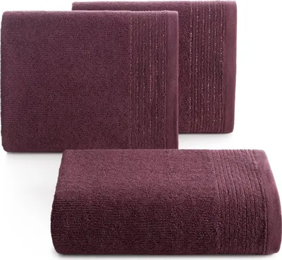 Zdjęcie produktu dla Eurofirany 463232, 70 x 140 cm, Bawełna, Poliester, Bordowy, 1 szt.