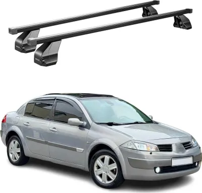 Immagine prodotto di Barre trasversali Menabo per Renault Megane II 2002-2010, nero