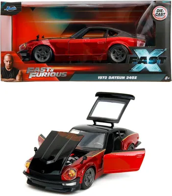Zdjęcie produktu dla Jada Toys 1972 Datsun, Model samochodu miejskiego, Wstępnie zmontowany, 1:24, Datsun, Każda płeć, Metal