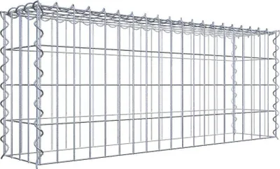 Produktbild von Anbaugabione Typ 3 100 cm x 40 cm x 20 cm (L x H x T), Maschenweite 5 cm x 10 cm, Spirale
