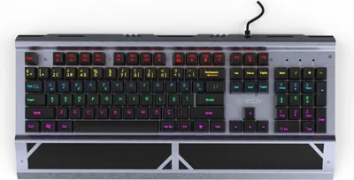 Produktbild von INCA Gaming Tastatur IKG-444  Mechanisch, RGB, dt. Layout retail