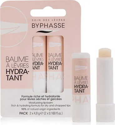 Image de Byphasse Moisturizing Lip Balm 2 Units