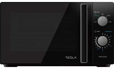Obrázek produktu pro Mikrovlnná trouba Tesla MW2030MB, 700 W, 20 litrů, 5 úrovní výkonu, časovač, rozmrazování, černá