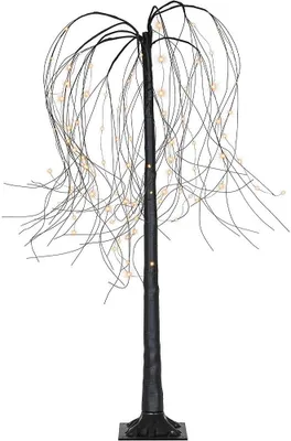 Obrázek produktu pro Vánoční dekorace, světelná vrba 150 cm, 96 LED, teple bílá