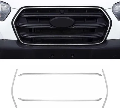 Image de Moulure de Grille de Calandre pour Ford Transit 2018-2025 Chromé 4Pcs