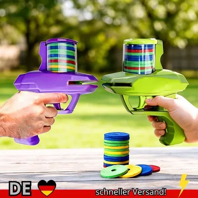 Produktbild von Kinder Outdoor Spiel Schaum Disc Pistole Spielzeug Fliegende Schießen