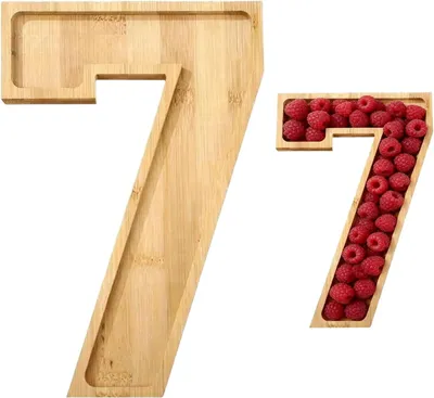 Immagine prodotto di Tavolino da salumi in legno, modello numero 7, dimensioni 30 x 19 x 10 cm, contenitore, ideale per feste di compleanno