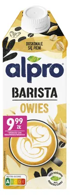 Obrázok produktu pre Alpro Barista Ovsený nápoj 750 ml