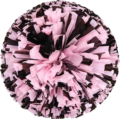 Obrázek produktu pro 6 kusů roztleskávání Pom Poms se snadno uchopitelným kroužkem, sportovní taneční roztleskávání Plastové Pom Poms Roztleskávání pro sportovní tým Spirit Cheer (černá a fialová)