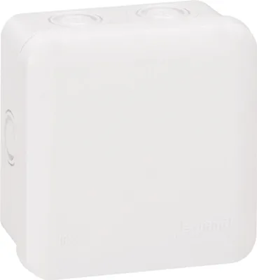 Produktbild von Legrand Abzweigdose Plexo, 80 x 80 x 45mm, IP 55, mit Vorprägung, 1 Stk.