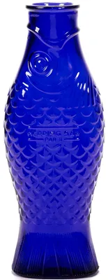 Glaskaraffe 85 cl dunkelblau spülmaschinengeeignet