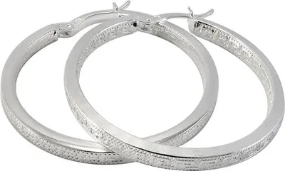 Produktbild von Ohrringe aus 925er Silber, Modell Glare875, mit Zirkonia, 37x35,1x3,1 mm