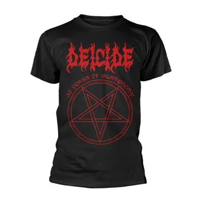 Zdjęcie produktu dla Deicide 30 Years Of Blasphemy Black XL Koszulka