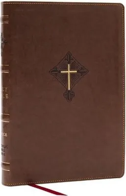 Immagine prodotto di Rsv2ce, Thinline Large Print Catholic Bible, Brown Leathersoft, Comfort Print