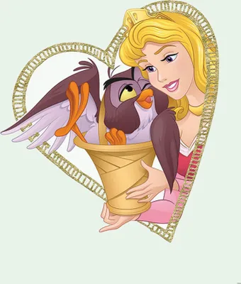 Produktbild von Disney Poster Dornröschen Multicolor - 610169 - 50 x 70 cm