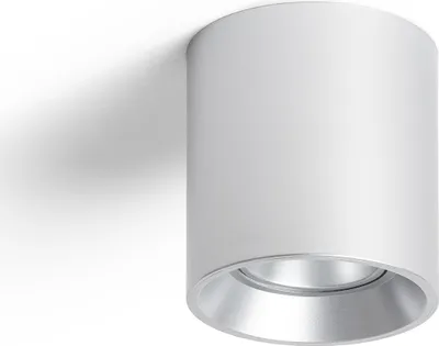 Produktbild von Deckenleuchte Weiss Quarz Silber