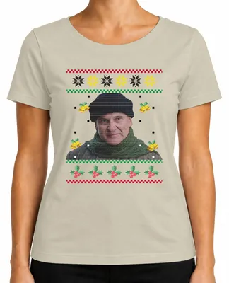 Imagen del producto de Harry Kevin - Camiseta navideña "Ugly Christmas Sweater" para mujer, diseño navideño, talla L