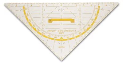 Image de ARISTO AR1552W Dreieck Plastik 45°