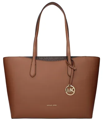 Image de Michael Kors sac à épaule en cuir marron