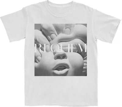 Produktbild von Korn - "Requiem" T-Shirt für Herren/Damen Uni RO4000 (S) (Weiß)