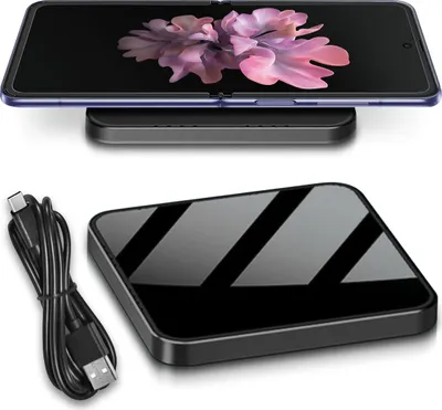 Produktbild von Ladematte Kabellos 15W Wireless für Samsung Galaxy Z Flip Fold 7 6 5 Ladestation
