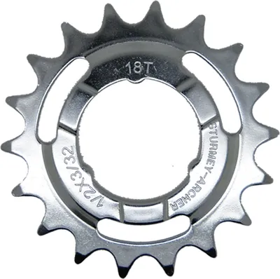 Produktbild von SunRace Steckkranz 18 Zähne, 1/2 x 3/32, gekröpft