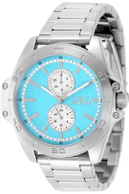 Produktbild von Invicta Speedway 50354 Herrenuhr - Quarzwerk - Edelstahl mit blauem Zifferblatt - 44 mm