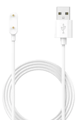 Image de Pour Huawei Band 8 Port USB 1 mètre Smart Watch Charging câble de chargement blanc
