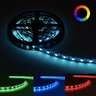 Image de Ruban LED RGB 24V 5M 5050 IP20 60LED/m