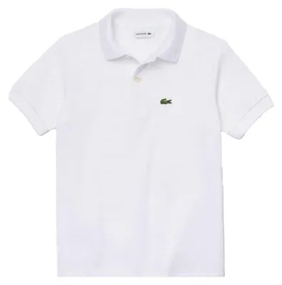 Obrázek produktu pro Lacoste – polokošile pro chlapce, Piqué GT13084 (116) (bílá)