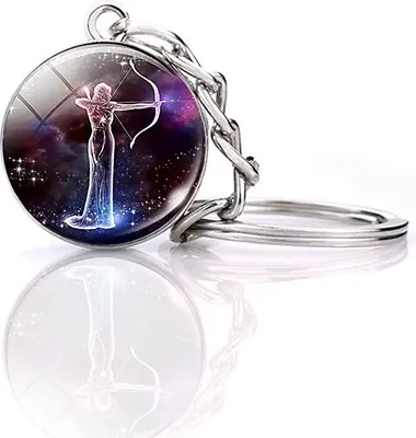 Image de INF Porte-clés avec le signe astrologique du Sagittaire
