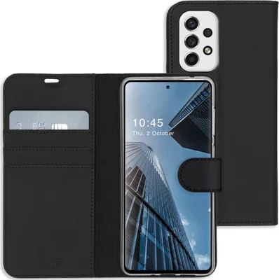 Obrázok produktu pre Accezz Peňaženkové mäkké puzdro na knihy pre Samsung Galaxy A53 - čierne