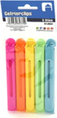 Obrázek produktu pro Mrazicí klip/uzávěr sáčku 5 kusů, 11 cm