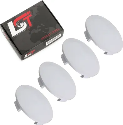 Produktbild von 4x Radnabenkappe Felgendeckel Nabendeckel Grau ø 64mm für SEAT SKODA VW