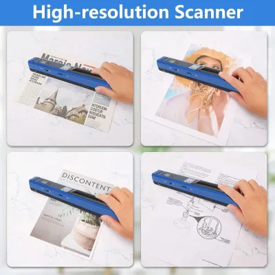 Tragbarer Handscanner A4, 900 dpi, JPG/PDF, USB