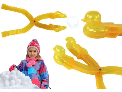 Produktbild von Schneeerzeuger Schneeballmaschine Gelbe Ente