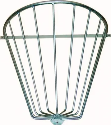 Produktbild von Heuraufe halbrund feuerverzinkt 73 x 62 x 42 cm